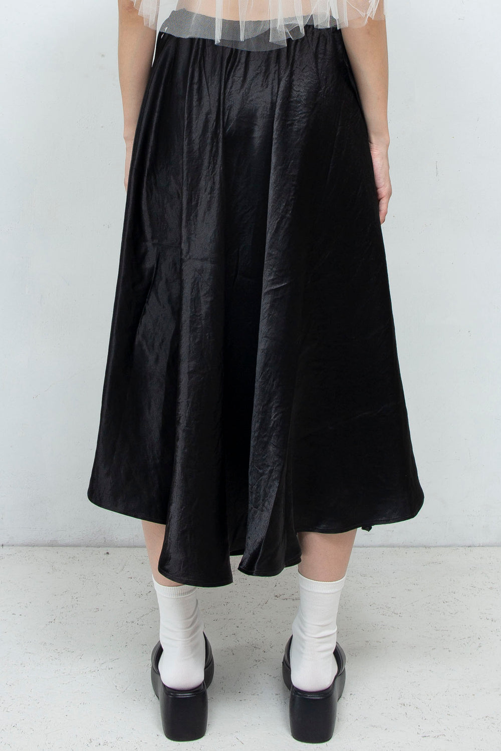 Flare skirt Black