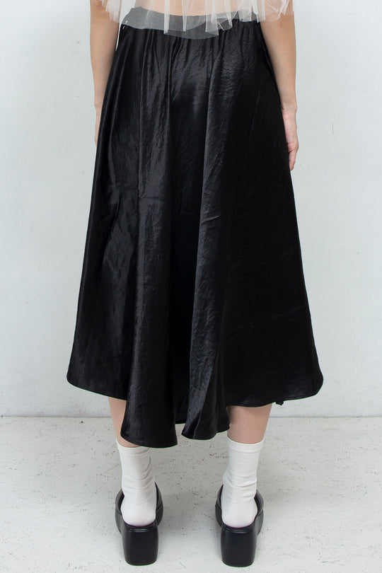 Flare skirt Black