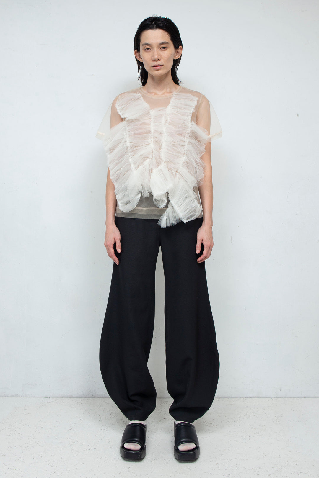 Tulle T-shirt White