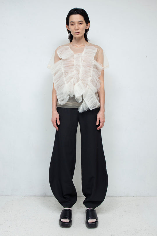 Tulle T-shirt White