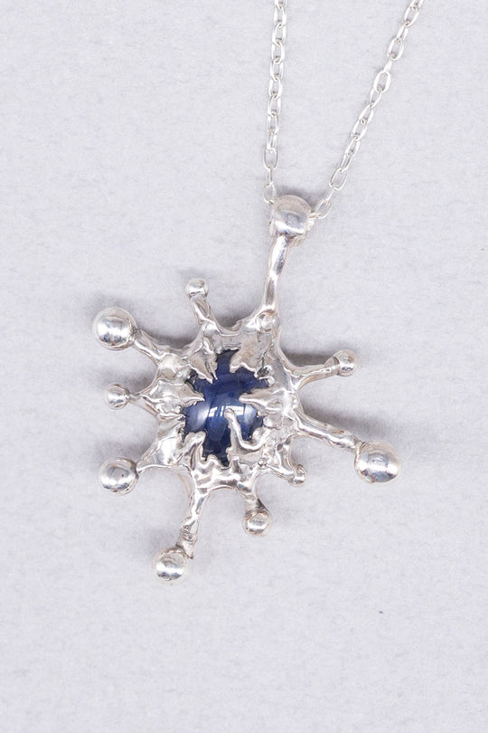 blue sapphire necklace