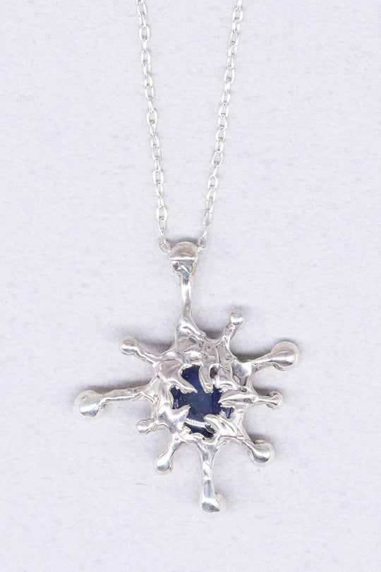 blue sapphire necklace