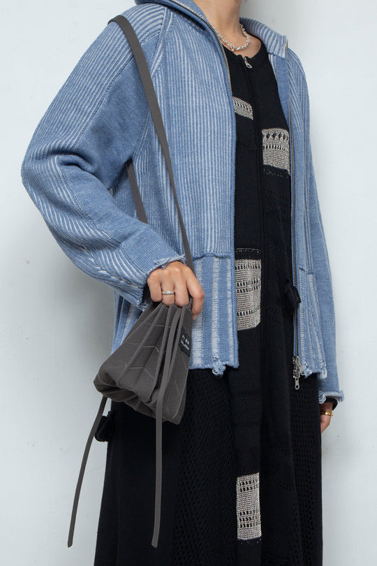 ORIKAMI Knit Bag Rock Gray