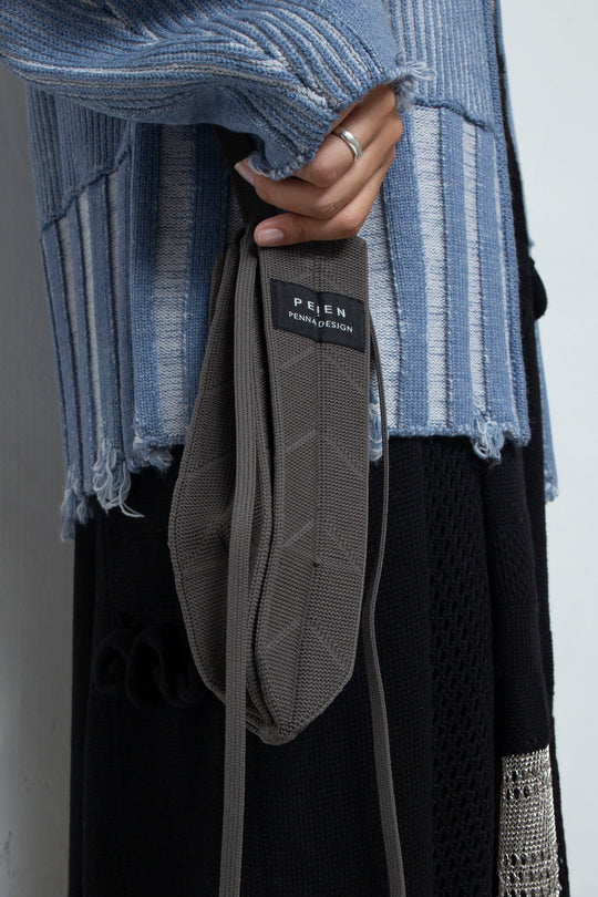 ORIKAMI Knit Bag Rock Gray