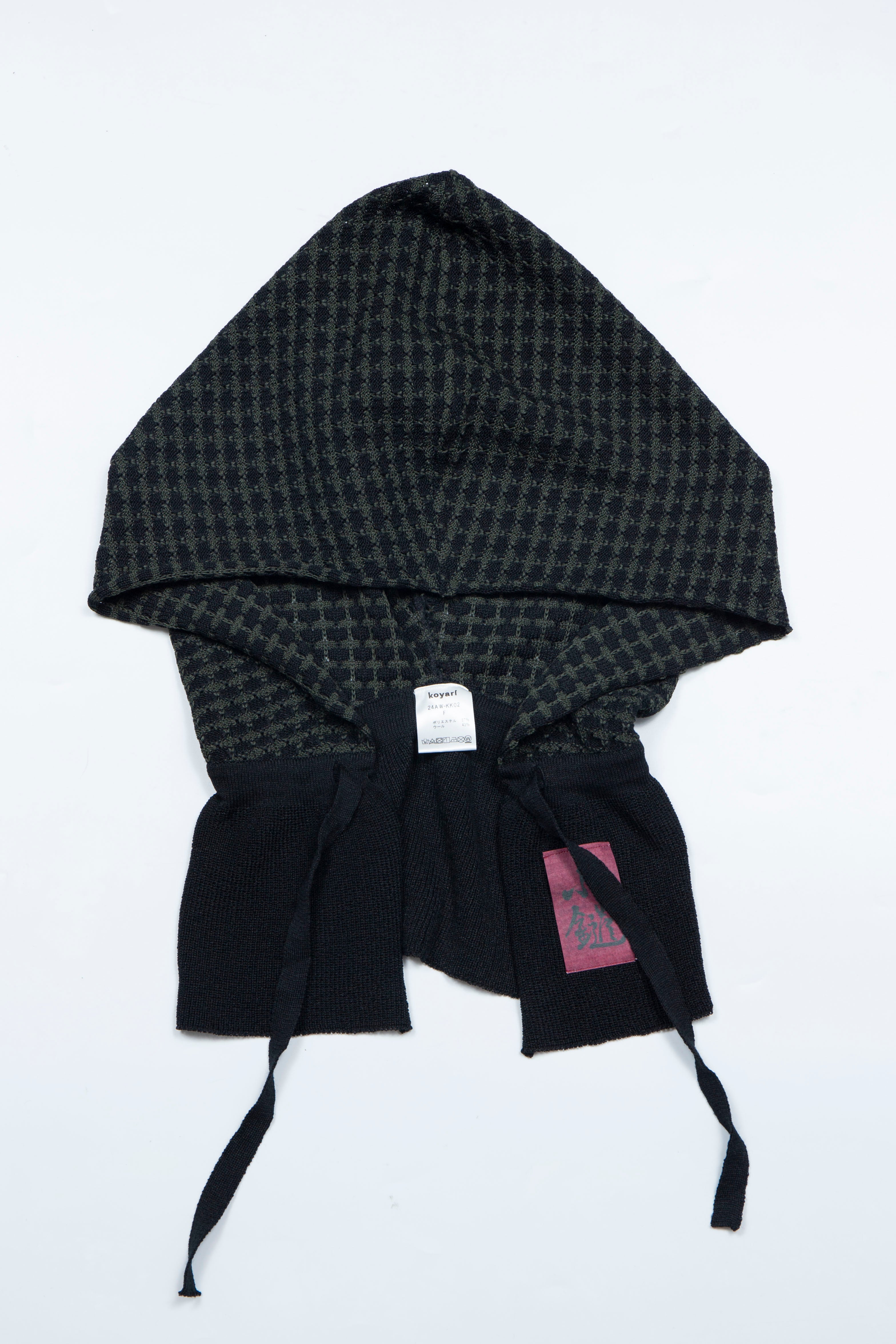Knit balaclava Black / koyari（コヤリ）通販・取り扱い店舗