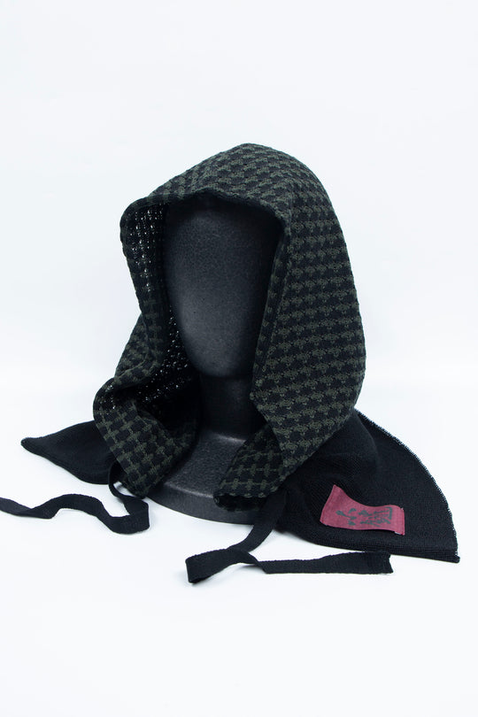 Knit balaclava Black