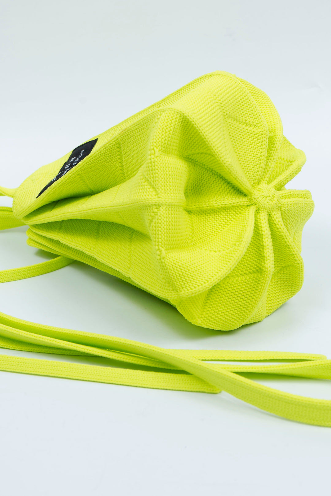 ORIKAMI Knit Bag Lime Yellow