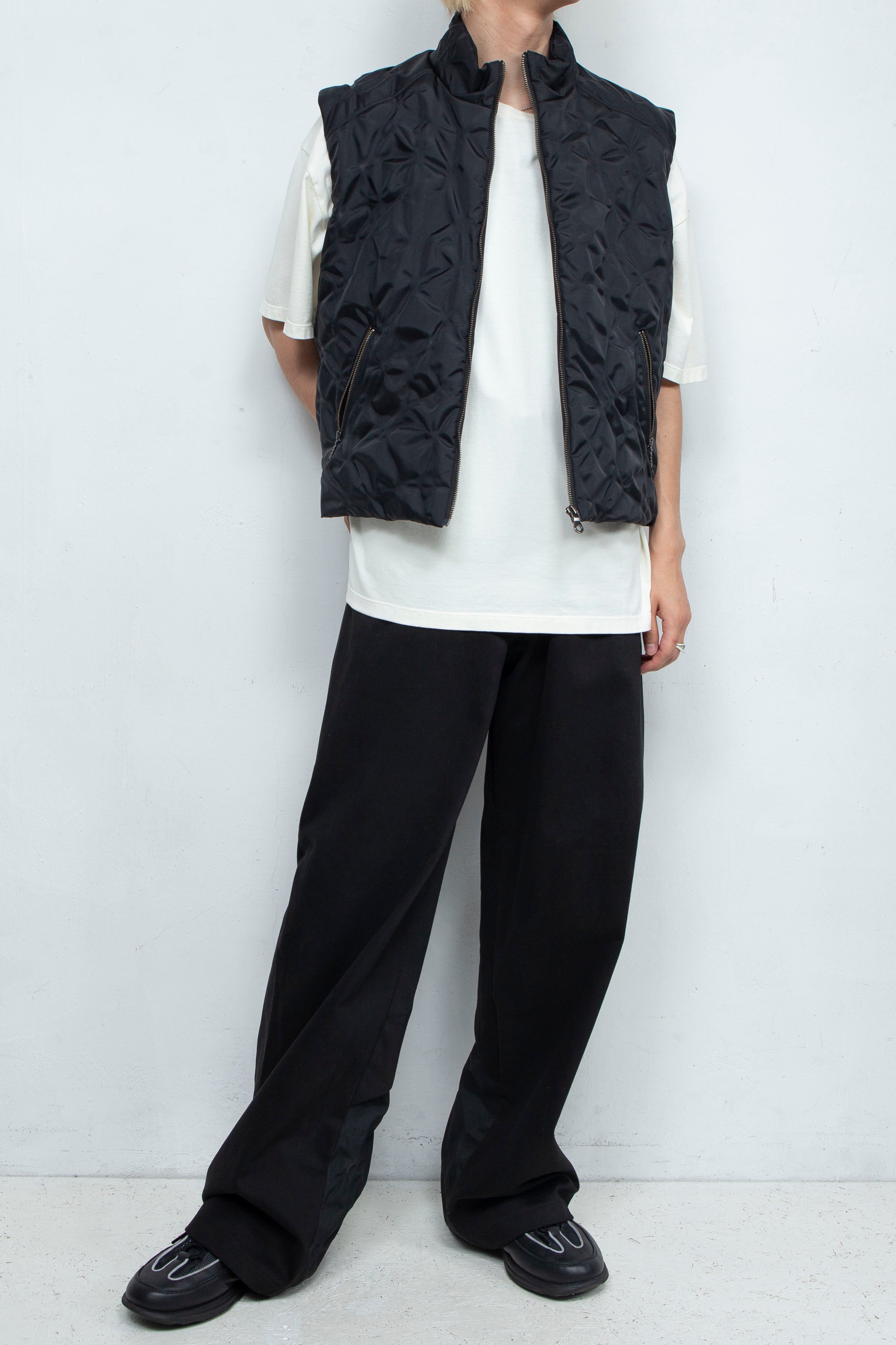 LEAF VEIN VEST BLACK / ryaw（リャウ）通販 / 店舗 / 渋谷・神泉セレクトショップ R for D