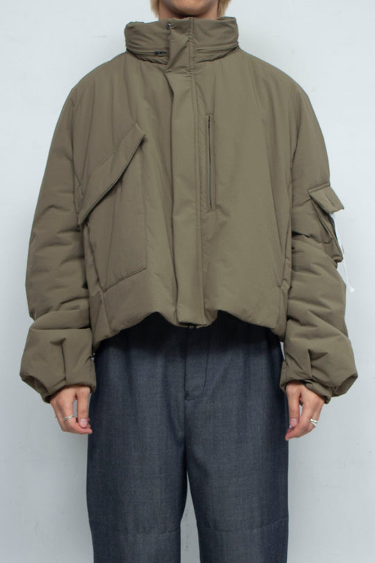 Putting Short Blouson FROSTY OLIVE