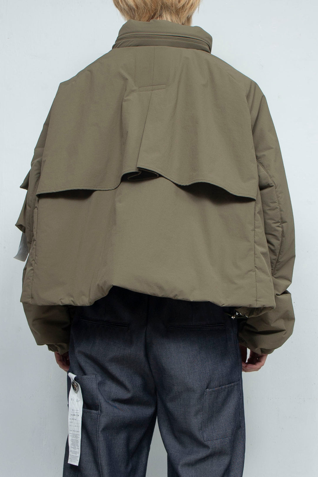 Putting Short Blouson FROSTY OLIVE