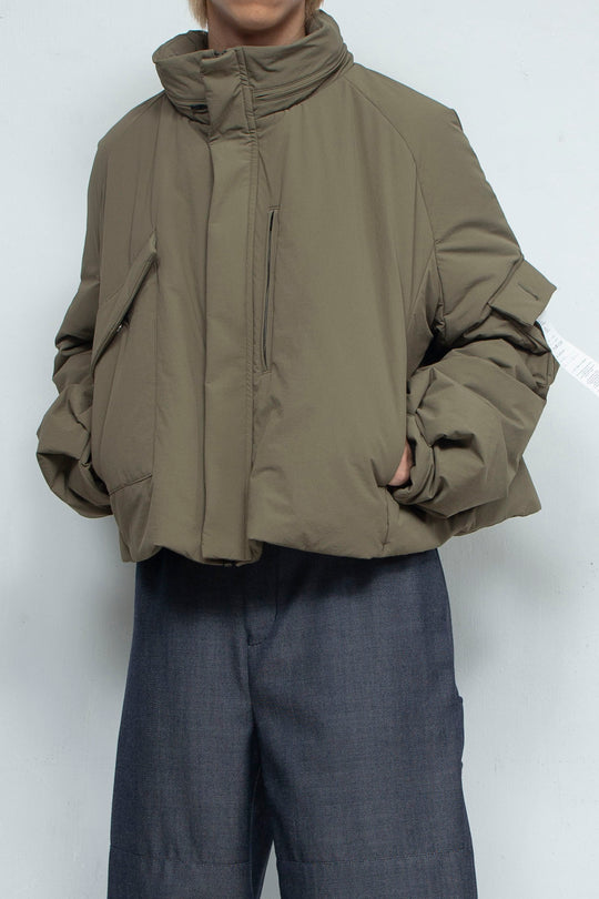 Putting Short Blouson FROSTY OLIVE