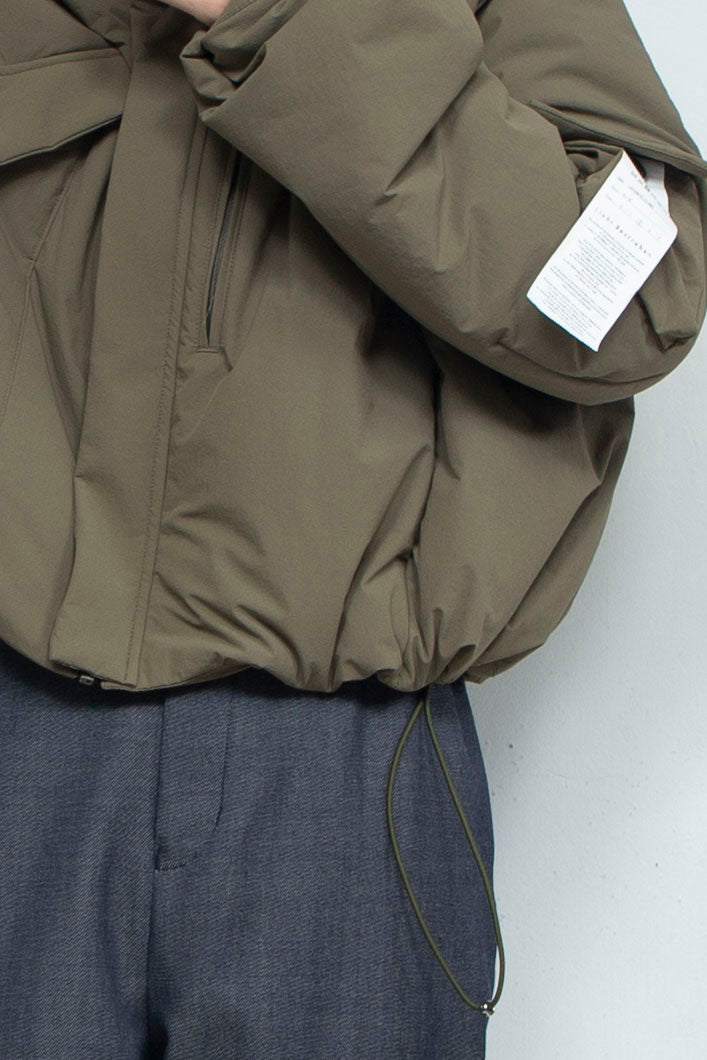 Putting Short Blouson FROSTY OLIVE