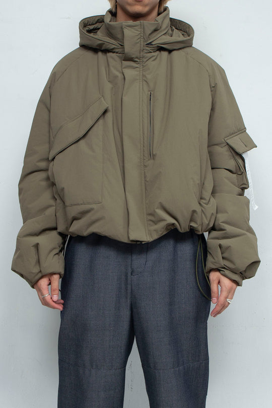 Putting Short Blouson FROSTY OLIVE