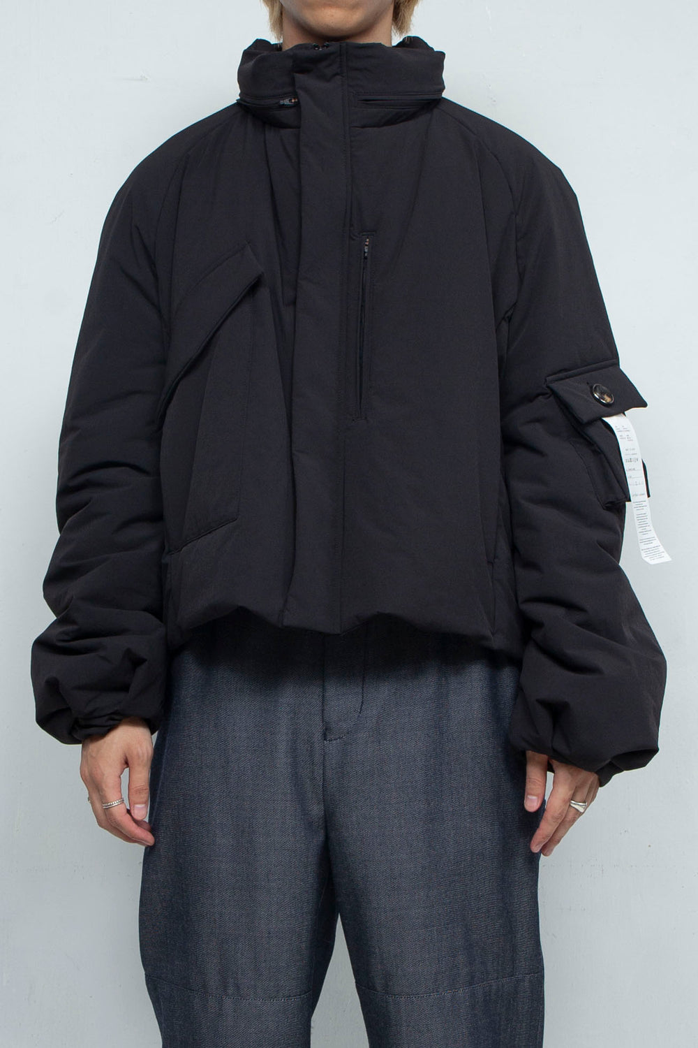 Putting Short Blouson FROSTY BLACK