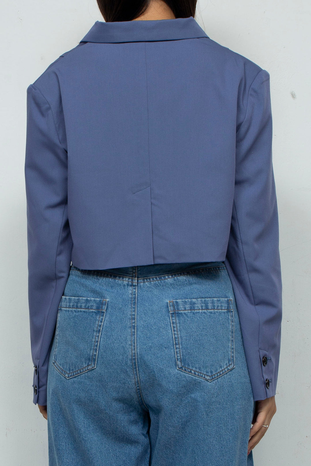 Short blazer Blue