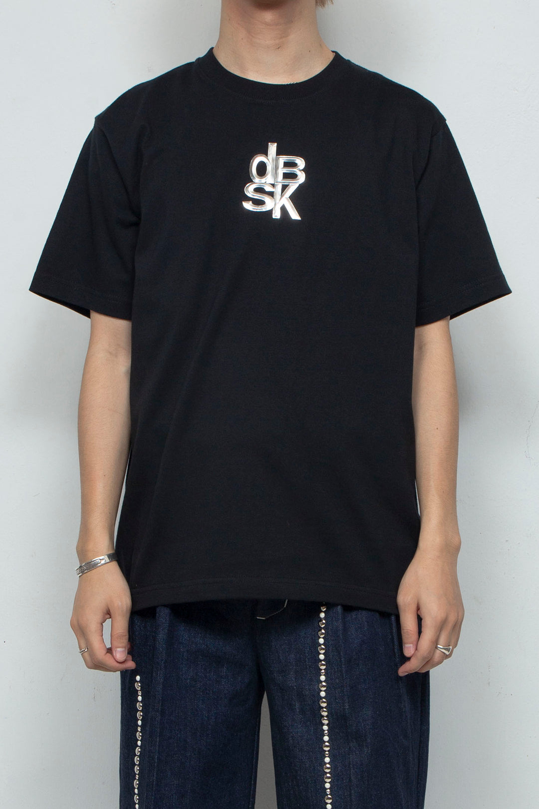 dBSK Motif T shirt / BLACK