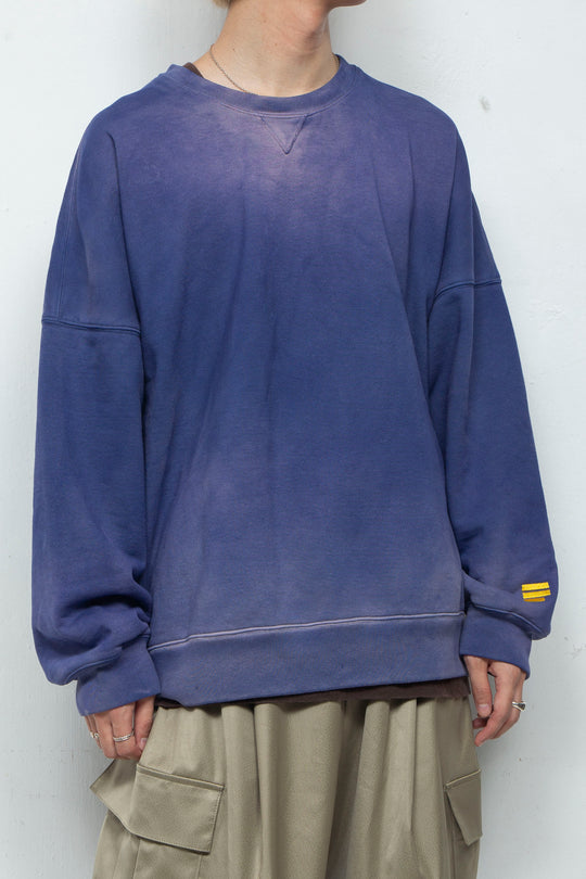 FADDED DROPPED SWEATSHIRT NAVY