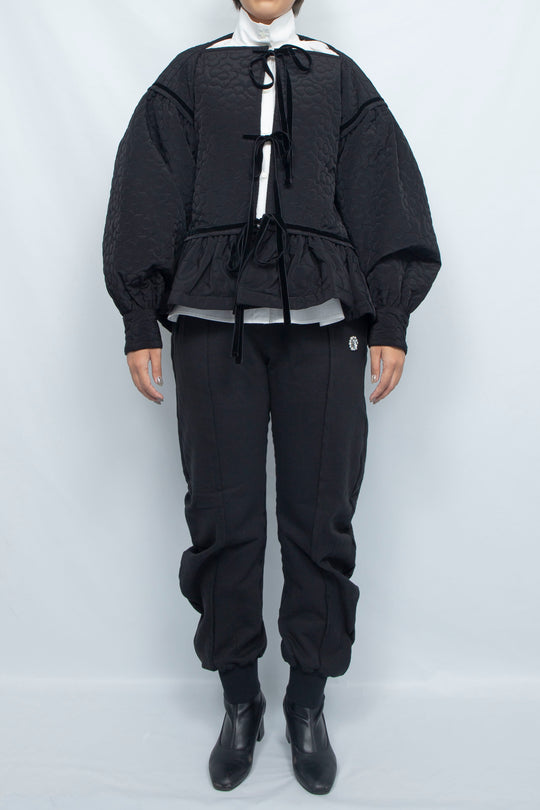 Volume sweat pant Black