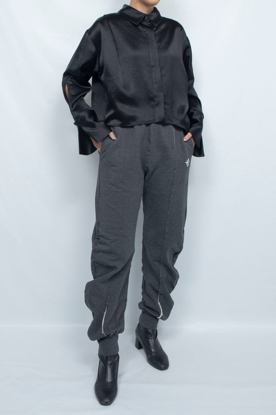 Volume sweat pant Gray