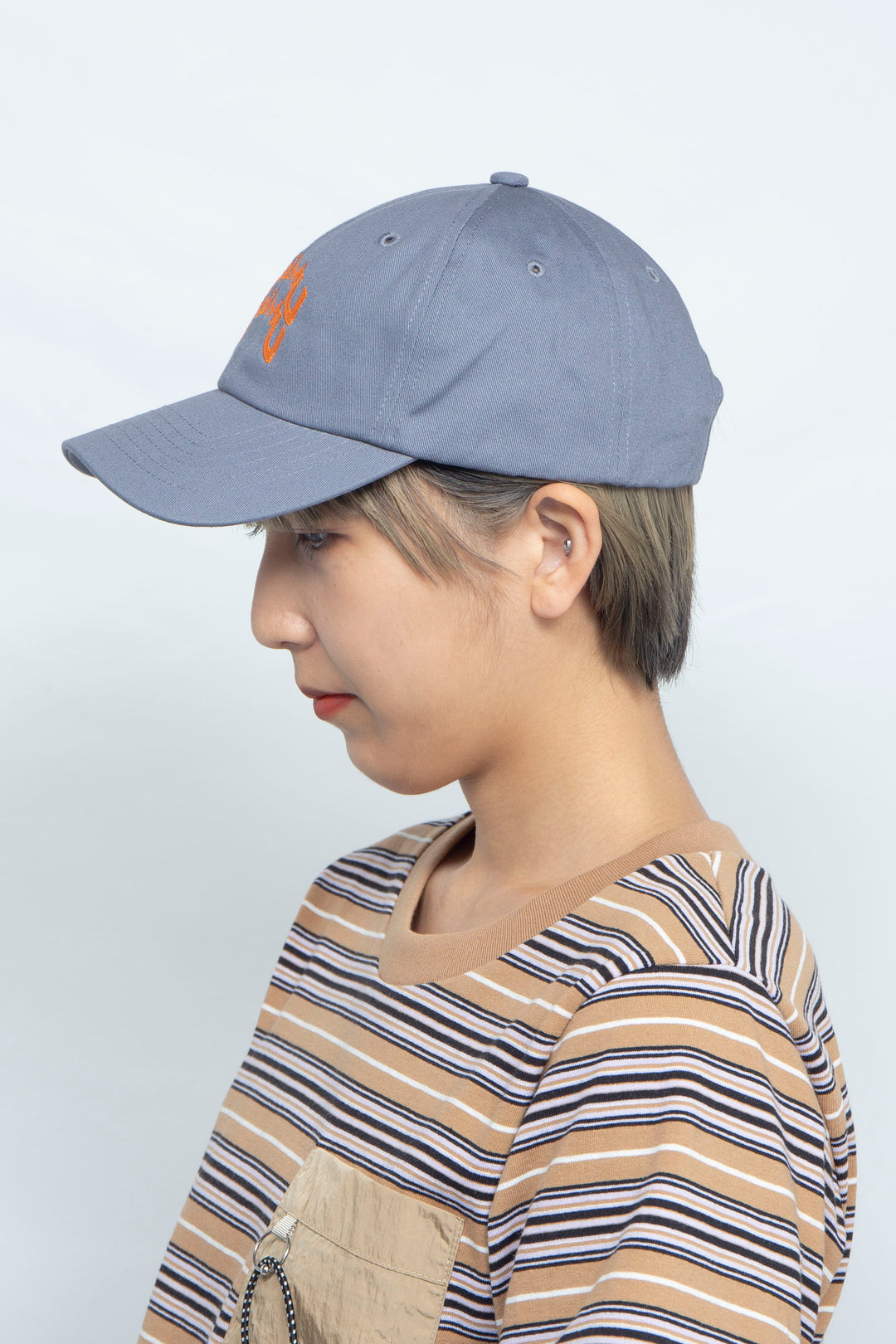 Double Logo Cap Blue