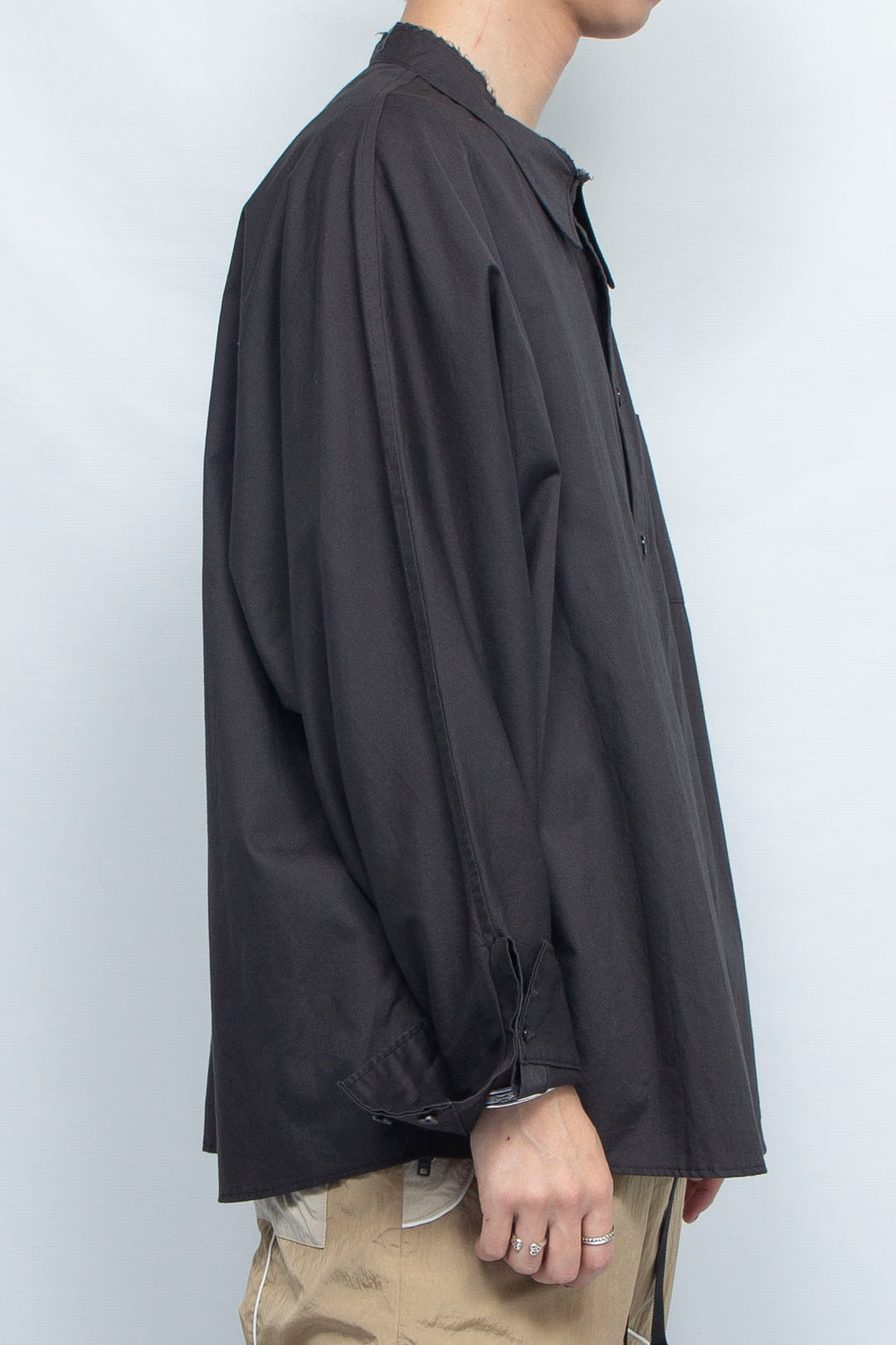 Dolman Sleeve Shirt Black