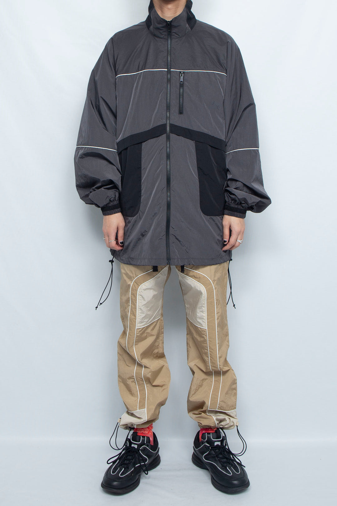 Nylon Mountain Jacket Gray