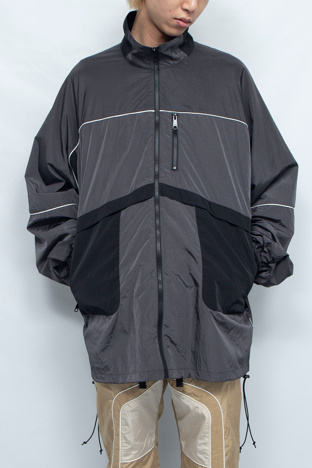 Nylon Mountain Jacket Gray