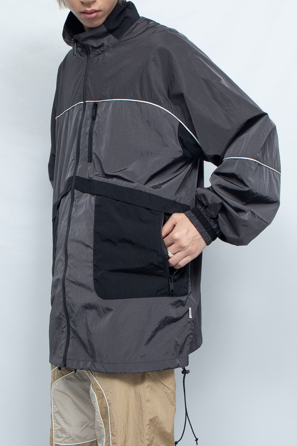 Nylon Mountain Jacket Gray