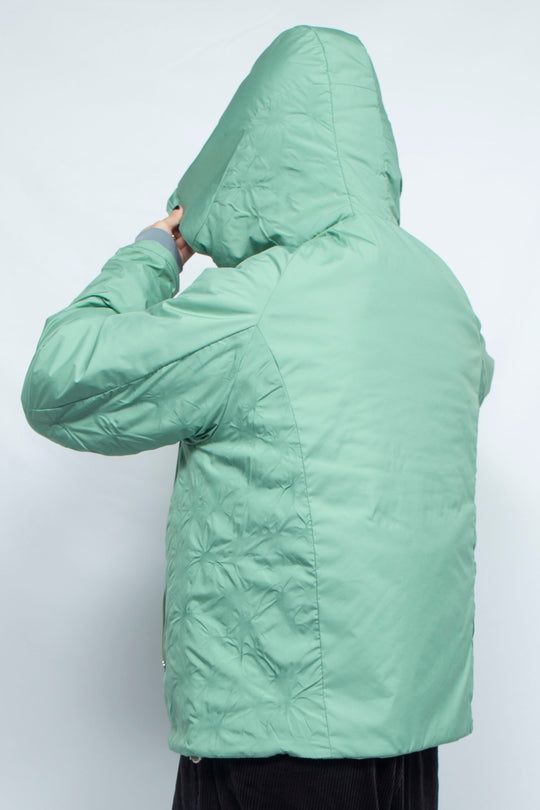 LEAF DOWN JACKET GREEN