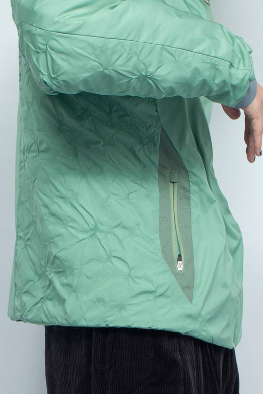 LEAF DOWN JACKET GREEN