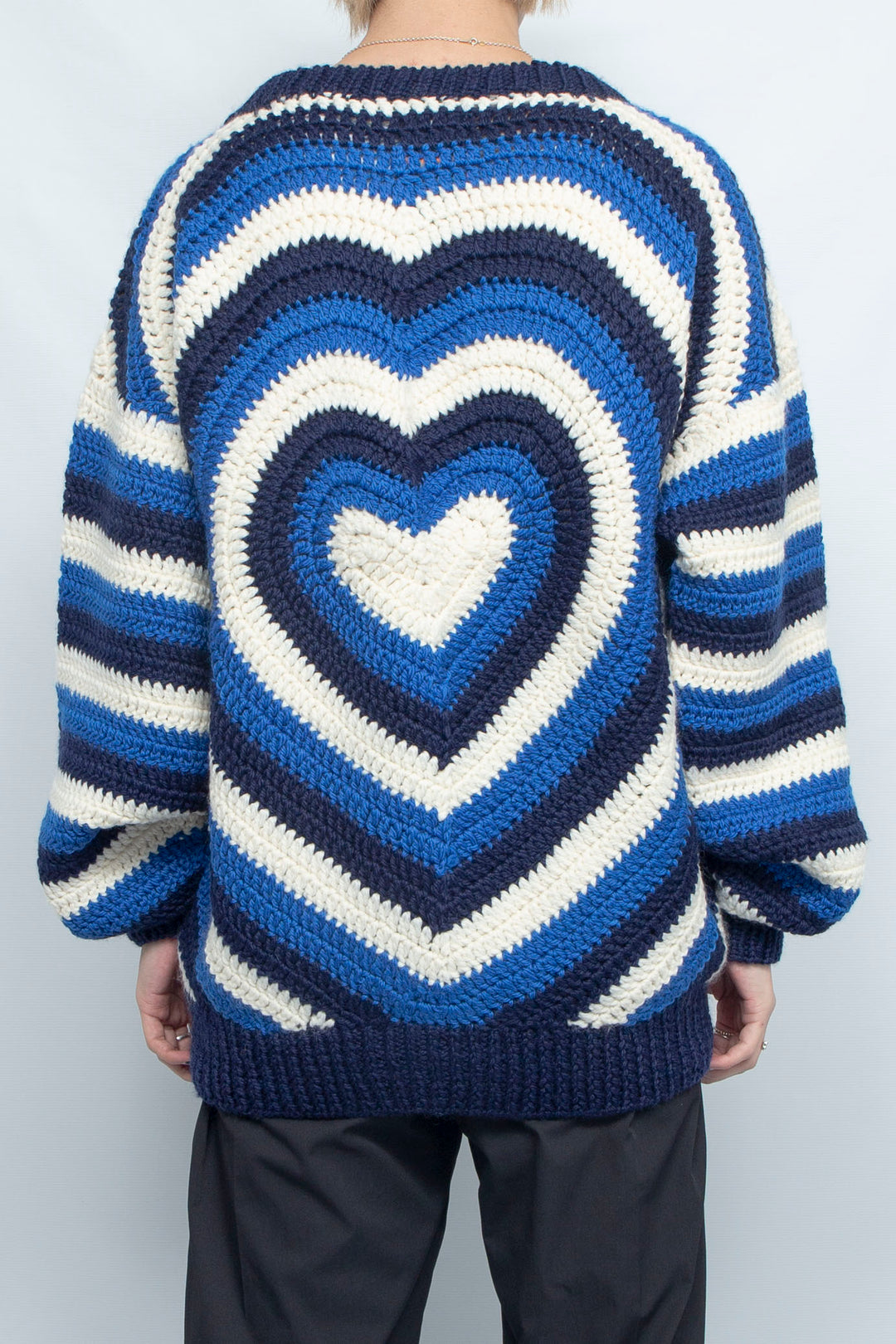 HEARTY HAND KNIT NAVY