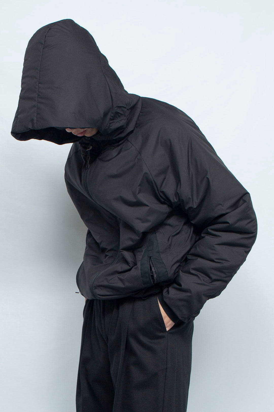 LEAF DOWN JACKET BLACK