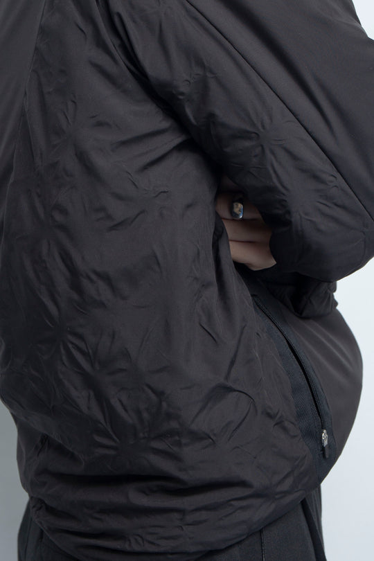 LEAF DOWN JACKET BLACK