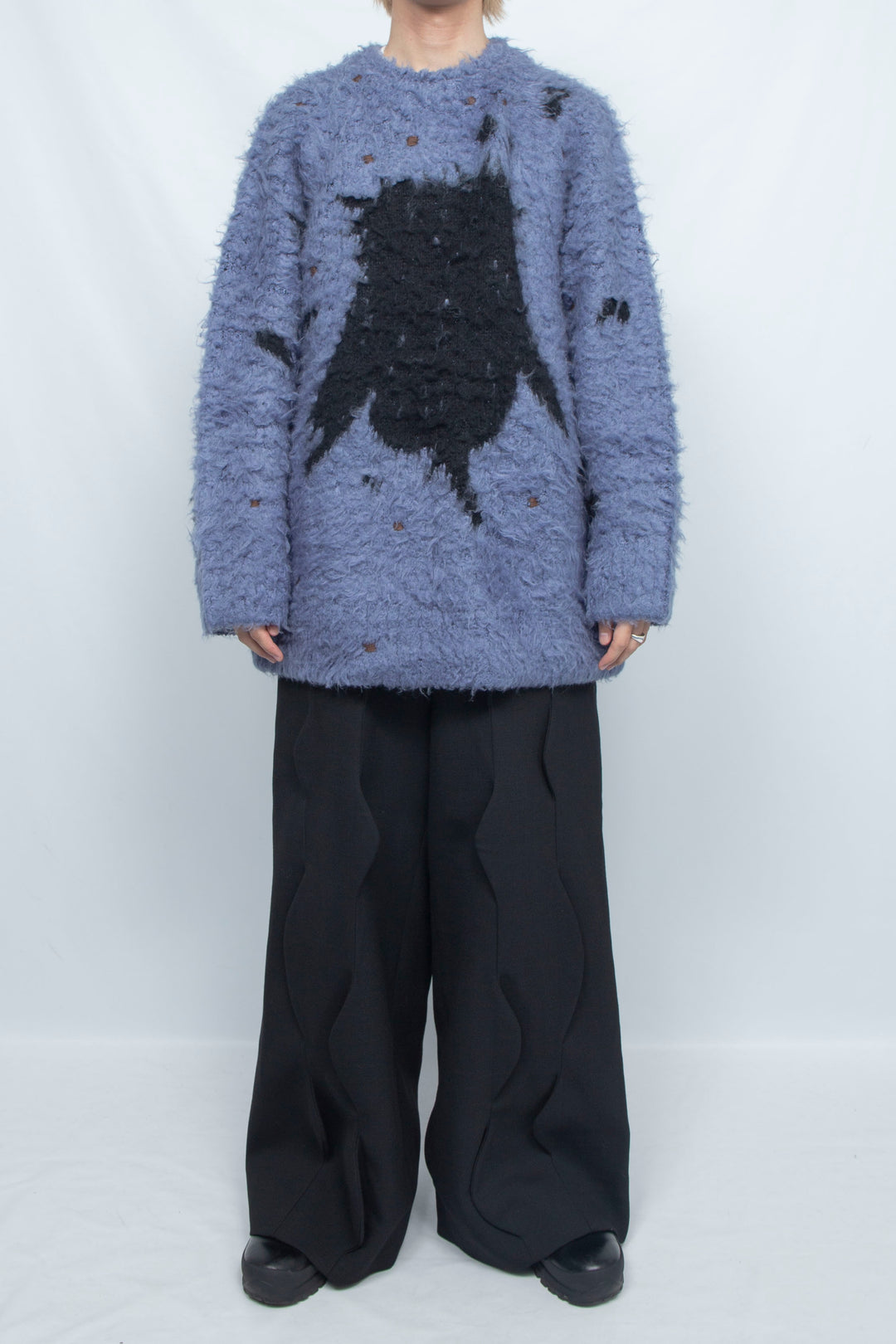 Monster Shadow Knit Blue