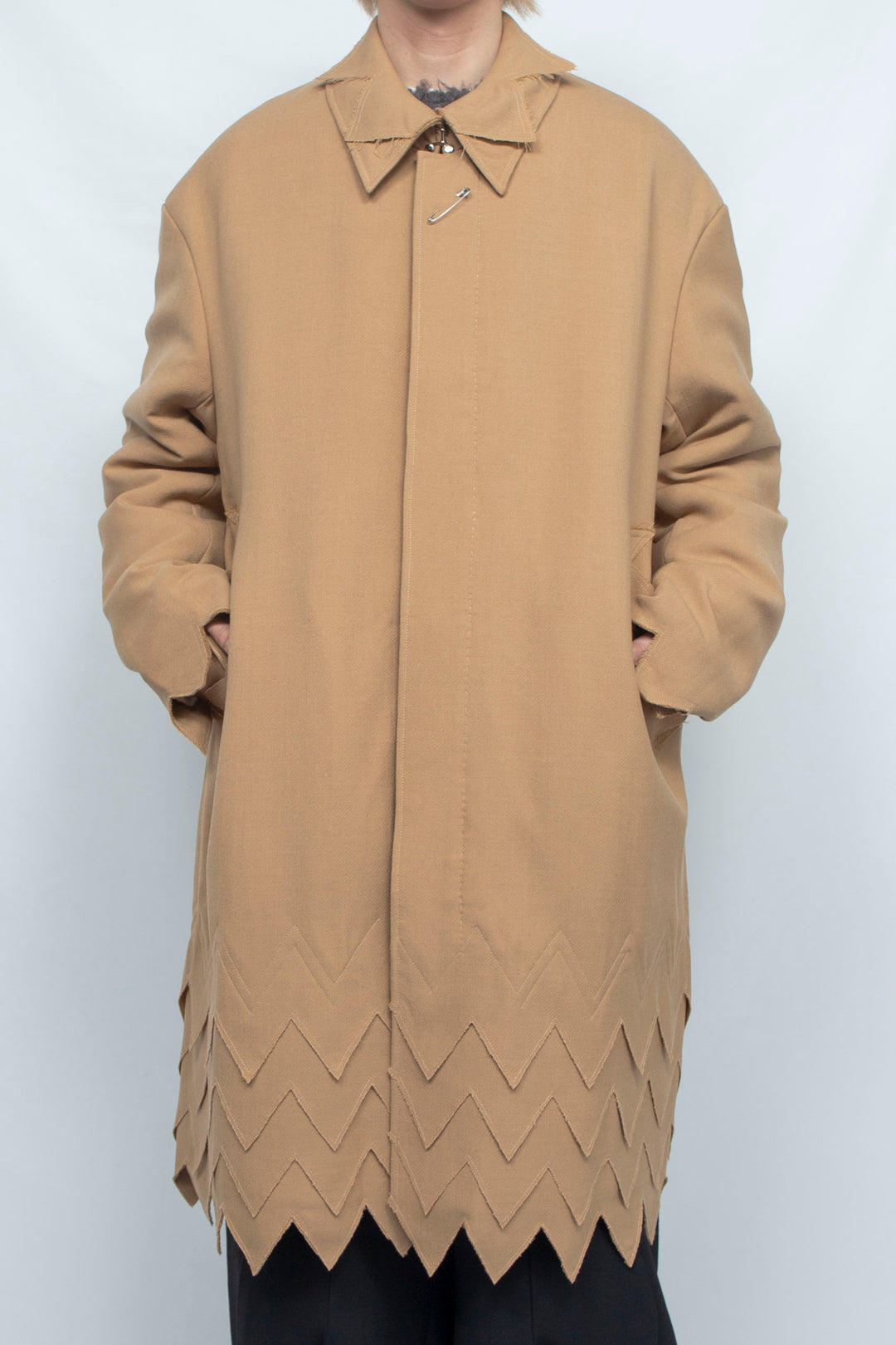 Fish Scale Coat Khaki