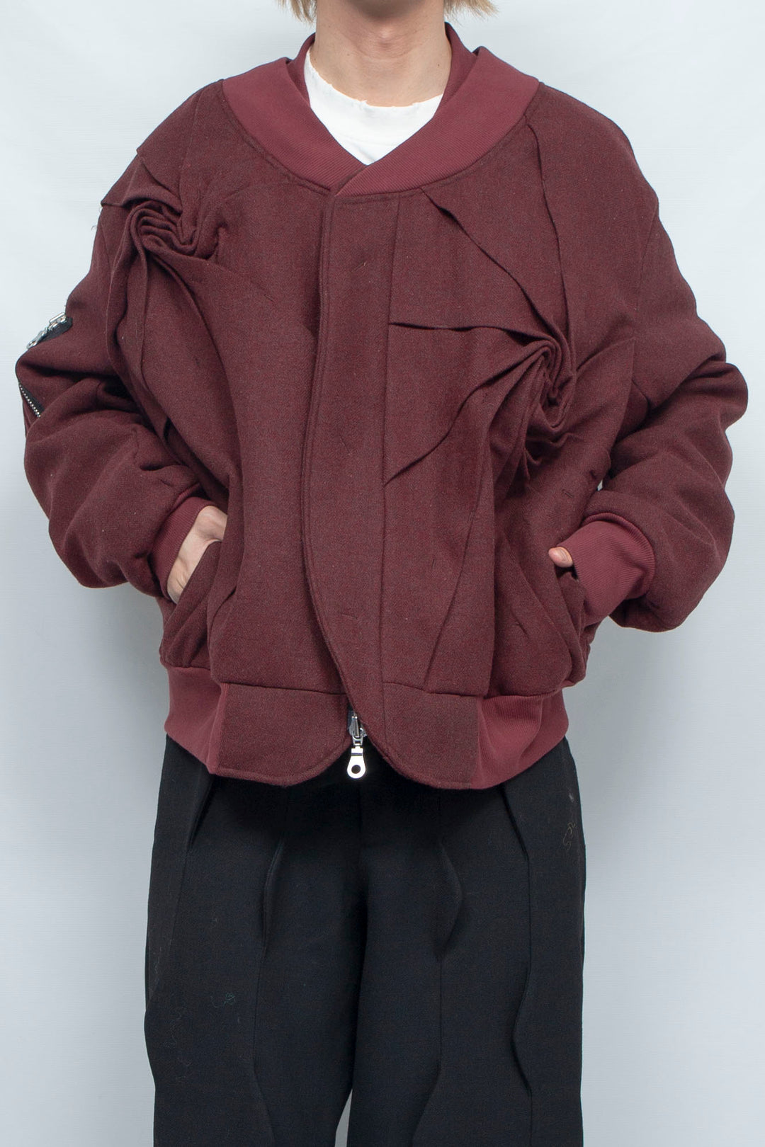 Swirl MA-1 Bomber Jacket Red