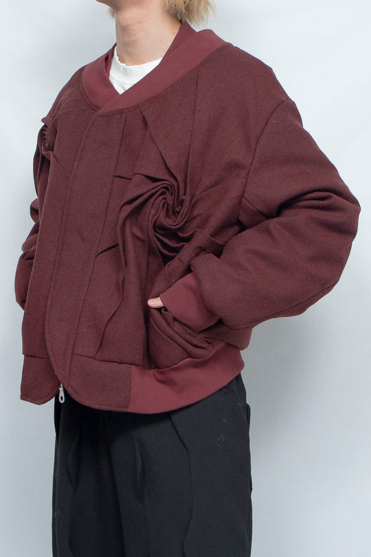 Swirl MA-1 Bomber Jacket Red