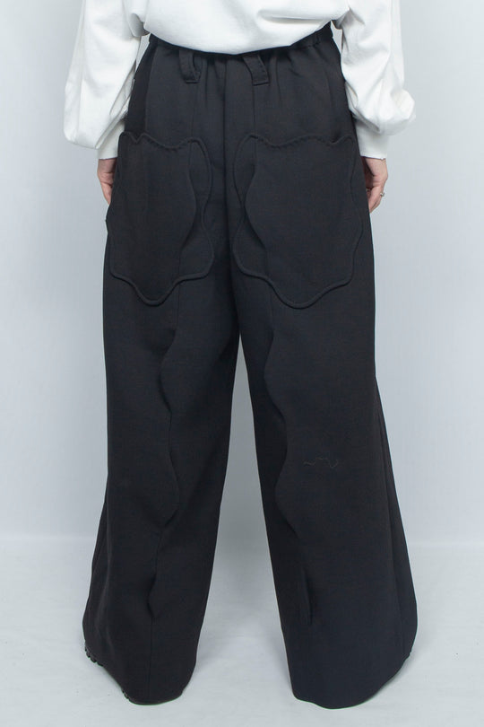 Water Wave Pants BLACK