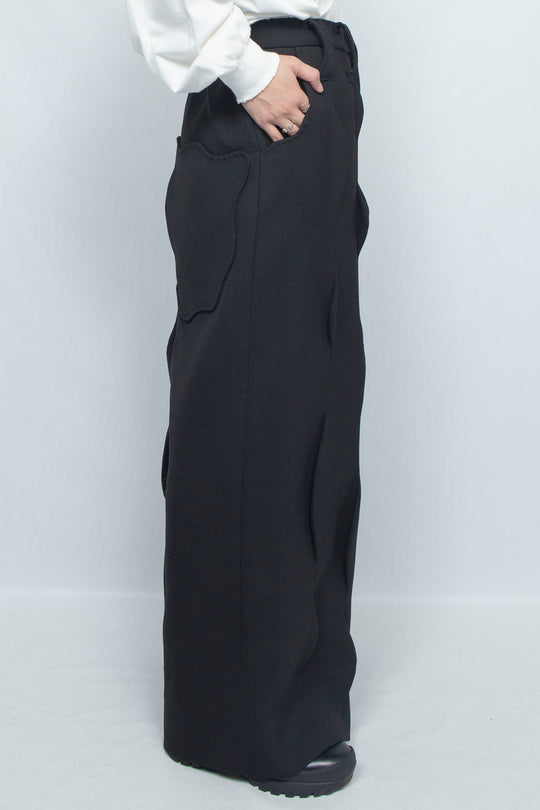 Water Wave Pants BLACK