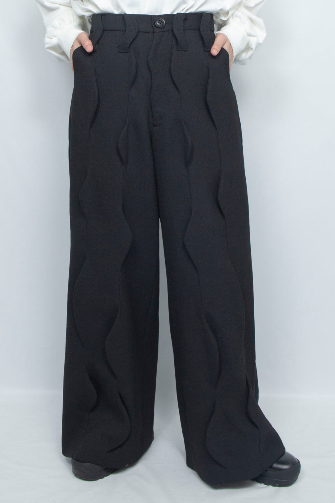 Water Wave Pants BLACK