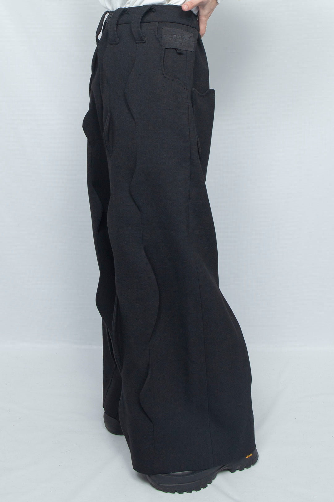 Water Wave Pants BLACK