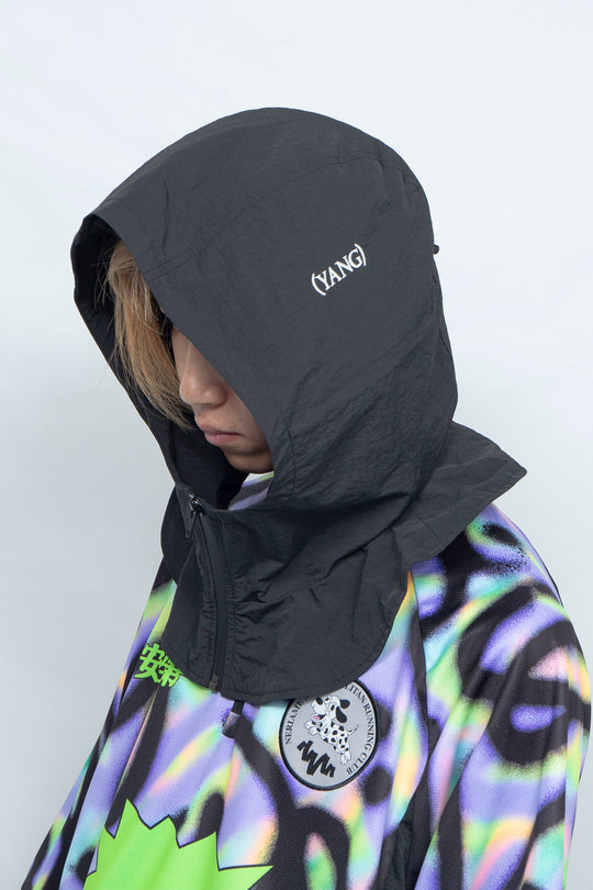 WINDPROOF HOOD (BLACK)