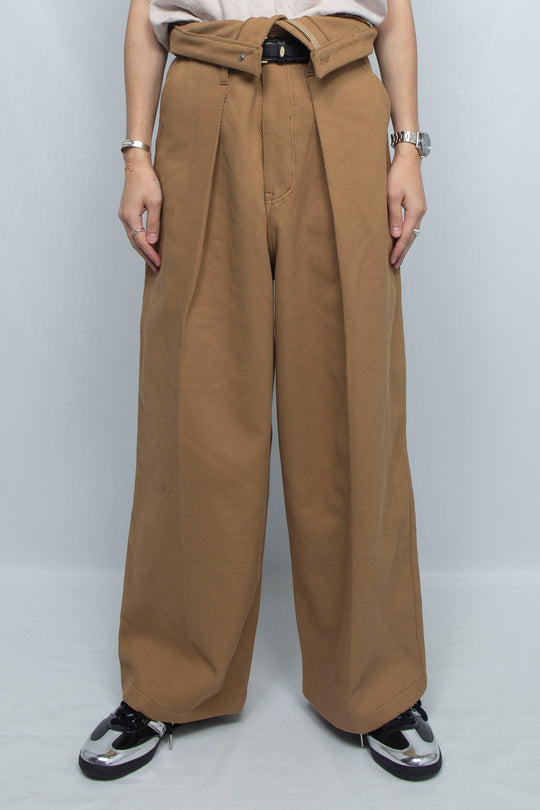 MEKURE BAGGY PANTS SAND