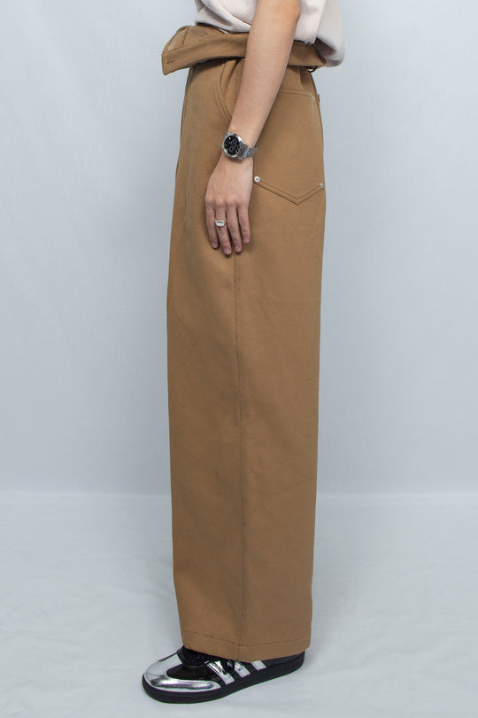 MEKURE BAGGY PANTS SAND