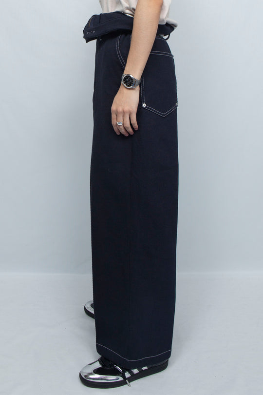 MEKURE BAGGY PANTS NAVY