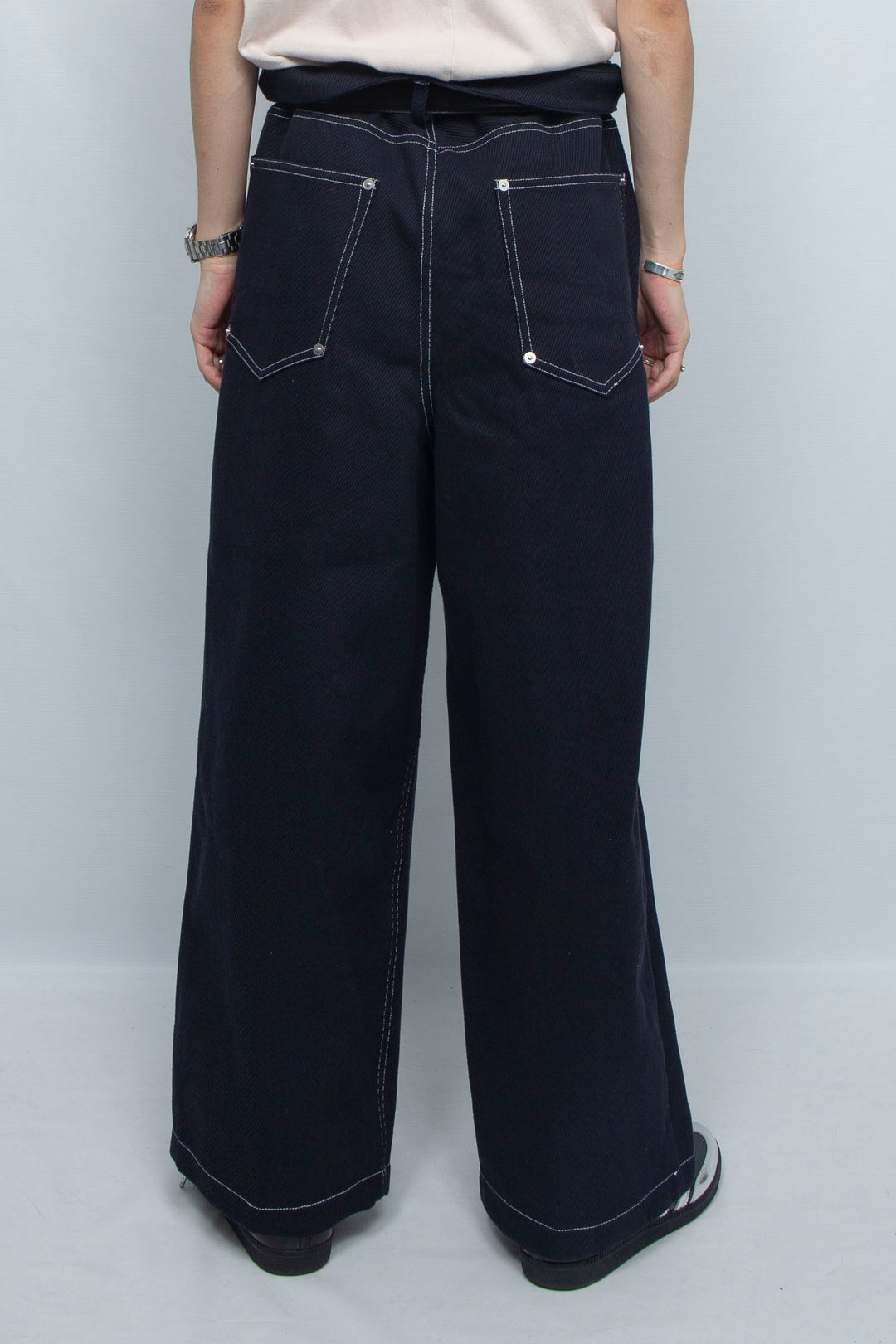 MEKURE BAGGY PANTS NAVY