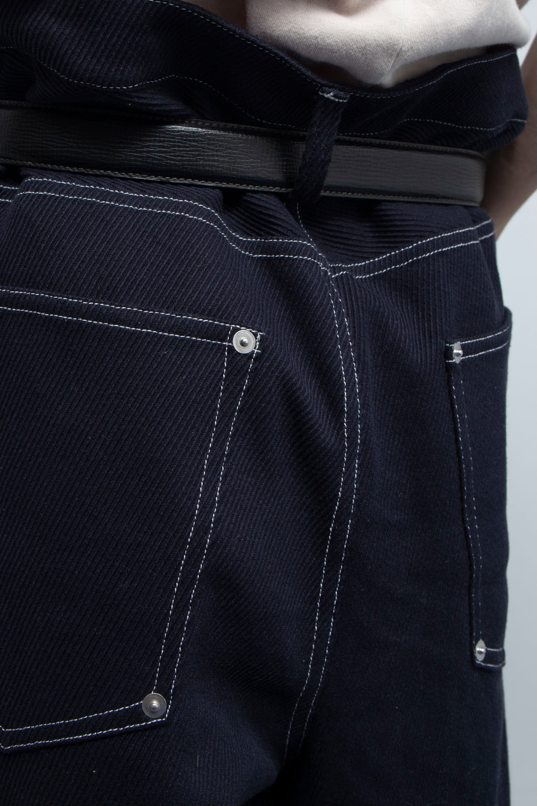 MEKURE BAGGY PANTS NAVY