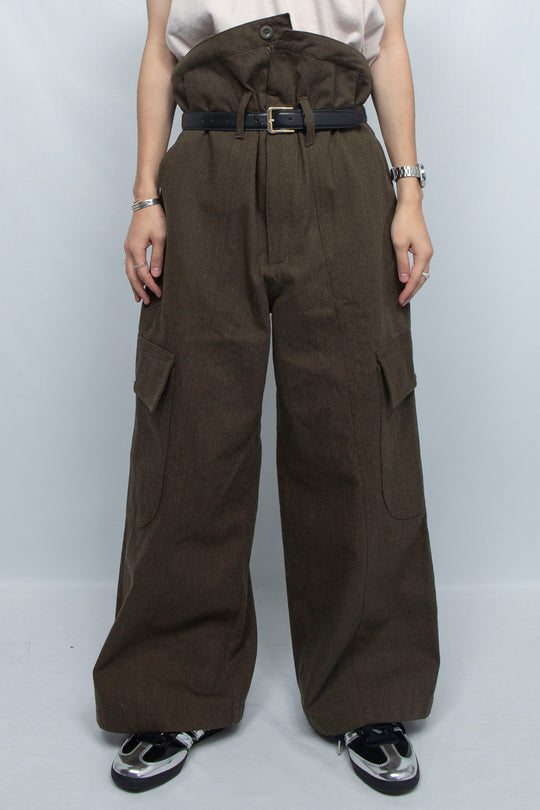 MEKURE CARGO PANTS OLIVE