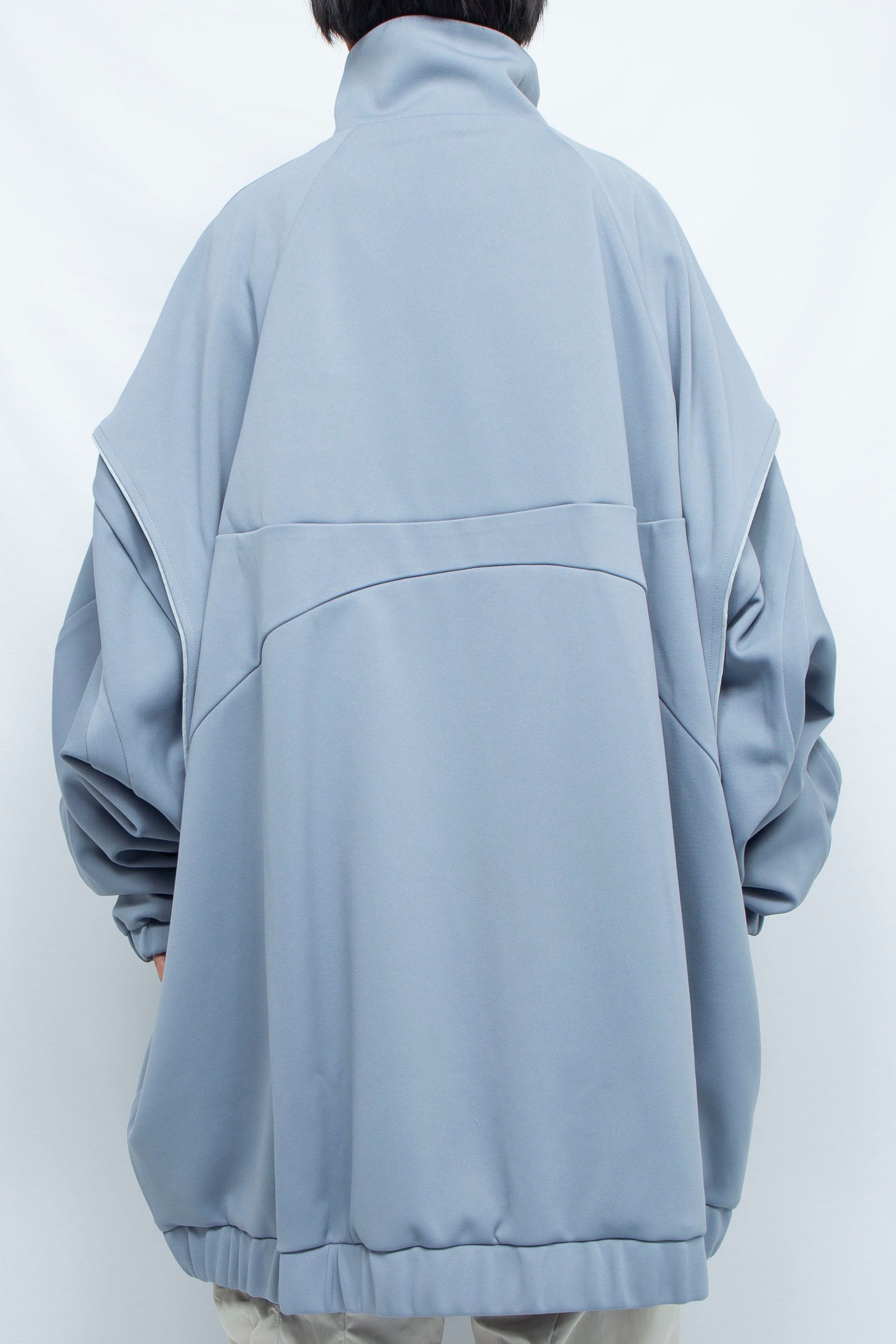 【新品未使用】BALMUNG バルムング 重ねナイロンジャージ BALMUNG（バルムング）の「BALMUNG / 重ねナイロンジャージ / 黒