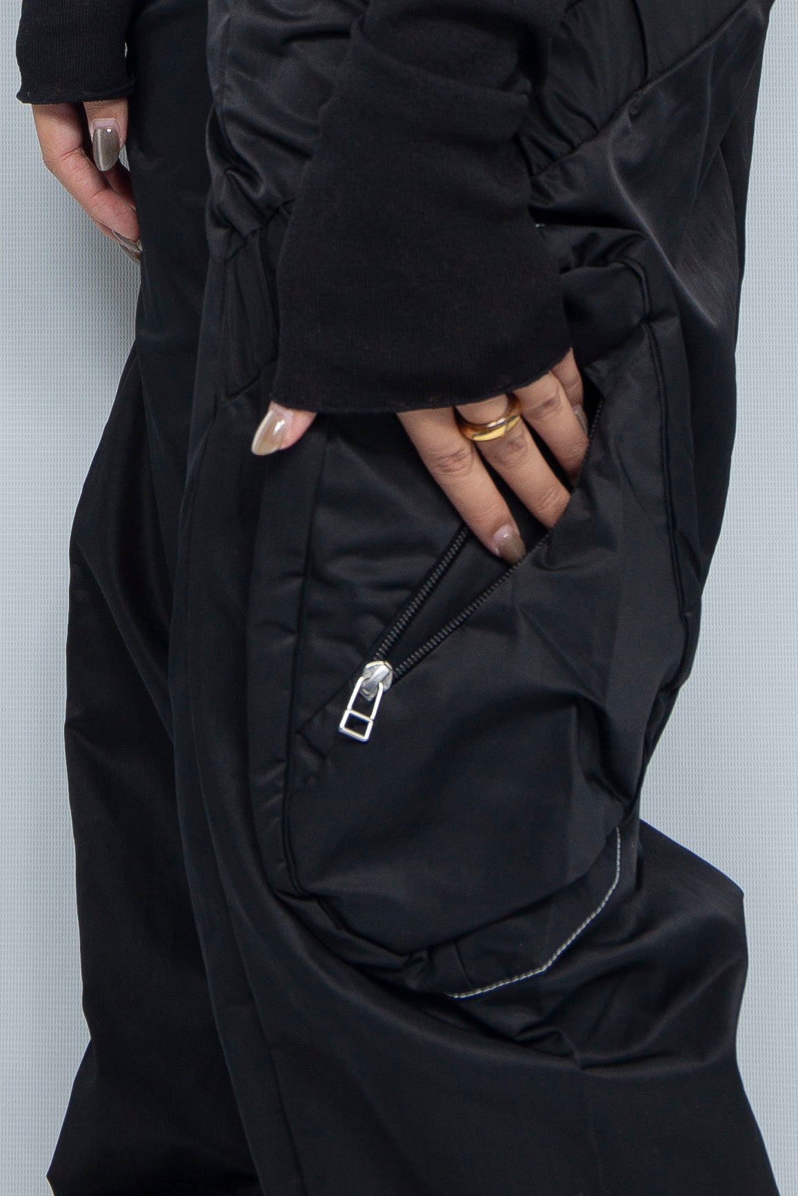 BALMUNG ニュートラルパンツ ギャザードニュートラルパンツ BLACK L / BALMUNG（バルムング